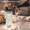 Image of Armix Crystal Rose LED Table Lamp