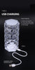 Image of Armix Crystal Rose LED Table Lamp