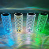 Image of Armix Crystal Rose LED Table Lamp
