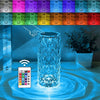 Image of Armix Crystal Rose LED Table Lamp