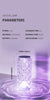 Image of Armix Crystal Rose LED Table Lamp