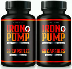 (2 Pack) Iron Pump Supplement 120 Capsules